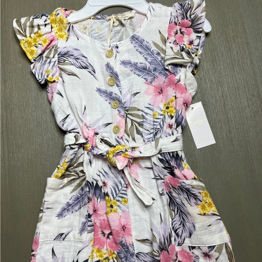 Hawaiian Button-Down romper